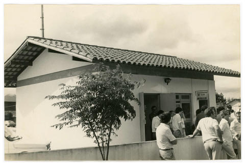 Posto de atendimento da Telesc em 1970